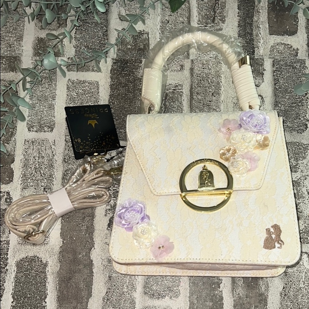 Disney White Floral Mini Bag